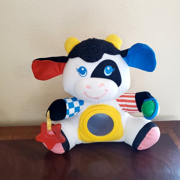 1995 Hasbro Playskool Interactive Cow Plush Toy - Picture 6 of 9